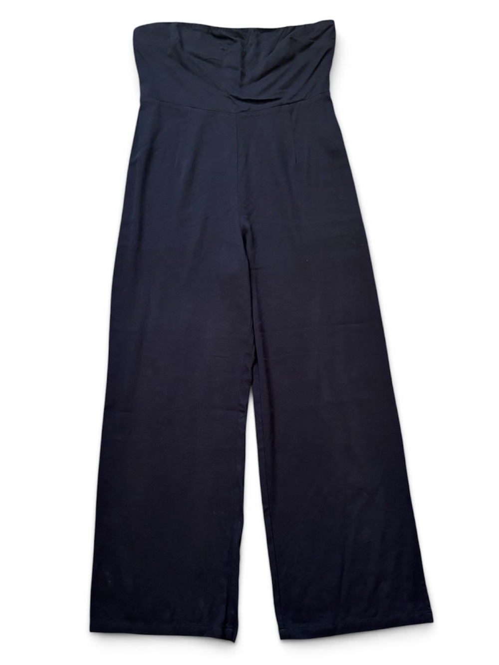 Forever 21 Black Strapless Wide Leg Jumpsuit — XL NWOT